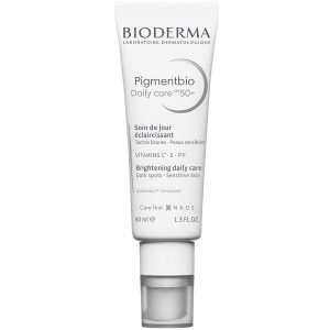 ضدآفتاب ضد لک و روشن کننده بایودرما Bioderma مدل Pigmentbio SPF50+ حجم 40 میل | حاوی ویتامین سی و E