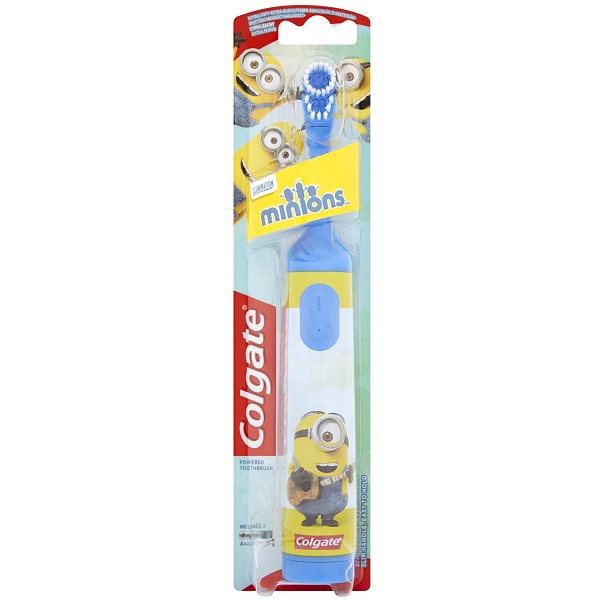 Colgate Extra Soft Kids Minions Battery Powered Toothbrush – Blue (3)