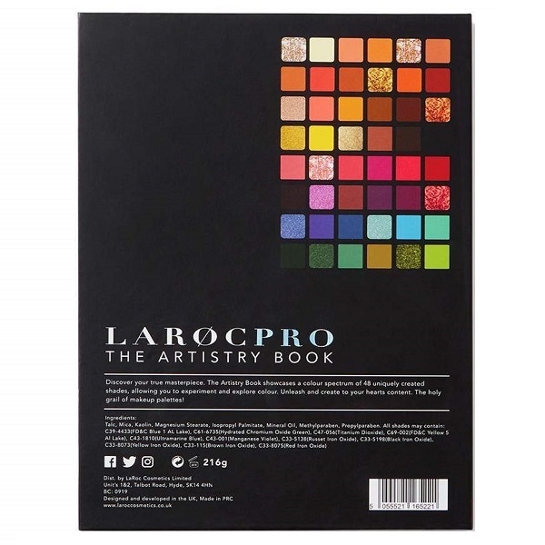 LaRoc Pro The Artistry Book – 48 Shade Eyeshadow (6)