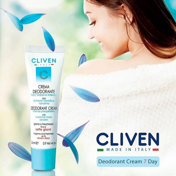 Cliven 7 Days Deodorant Cream for intense perspiration (2)