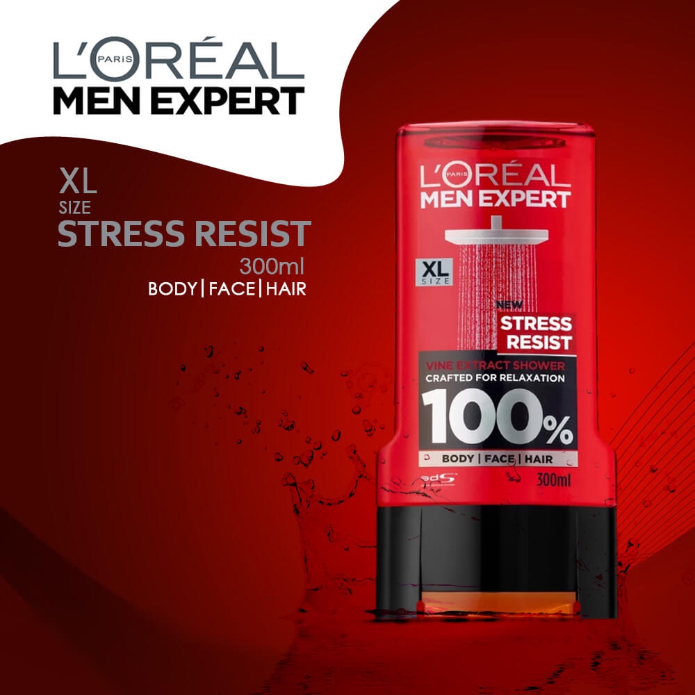 ┘В█М┘Е╪к ┘И ╪о╪▒█М╪п ╪┤╪з┘Е┘╛┘И ╪│╪▒ ┘И ╪и╪п┘Ж ┘Д┘И╪▒╪з┘Д ┘Е╪п┘Д Stress Resist тАУ ╪┤╪з┘И╪▒ ┌Ш┘Д ╪┤┘И█М┘Ж╪п┘З ╪и╪п┘Ж ┘И ┘Е┘И█М ┘Д┘И╪▒╪в┘Д ┘╛╪з╪▒█М╪│ Loreal Men Expert
