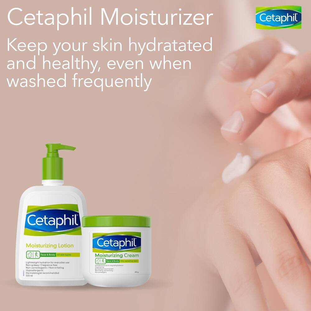 فواید کرم صورت آبرسان و مرطوب کننده پوست خشک و حساس ستافیل Cetaphil