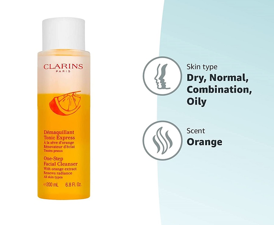 قیمت و خرید پاک کننده ویتامین سی کلارنس - تونیک تمیزکننده آرایش ویتامین C کلارینس Clarins