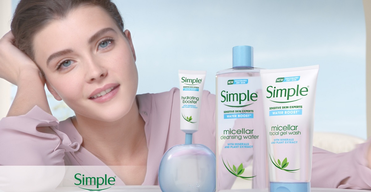 محصولات برند سیمپل (Simple) برای پوست خشک و حساس