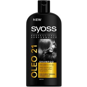 شامپو سایوس Syoss اصل انگلیس مدل Oleo 21 حجم 500 میل | مخصوص موی بسیار خشک حاوی 21 روغن مغذی