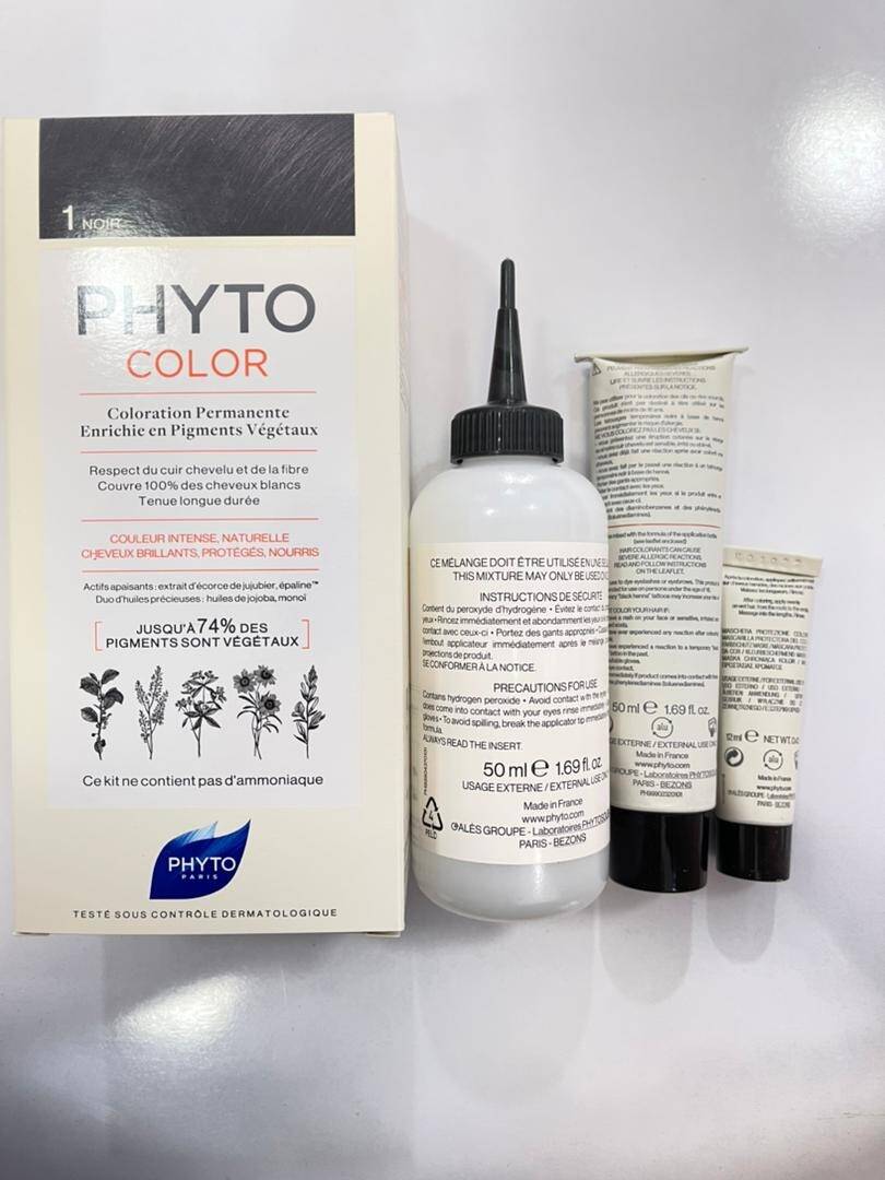 رنگ موی بدون آمونیاک فیتو کالر شماره 4 (جدید) | رنگ موی دائمی و گیاهی Phyto Phytocolor