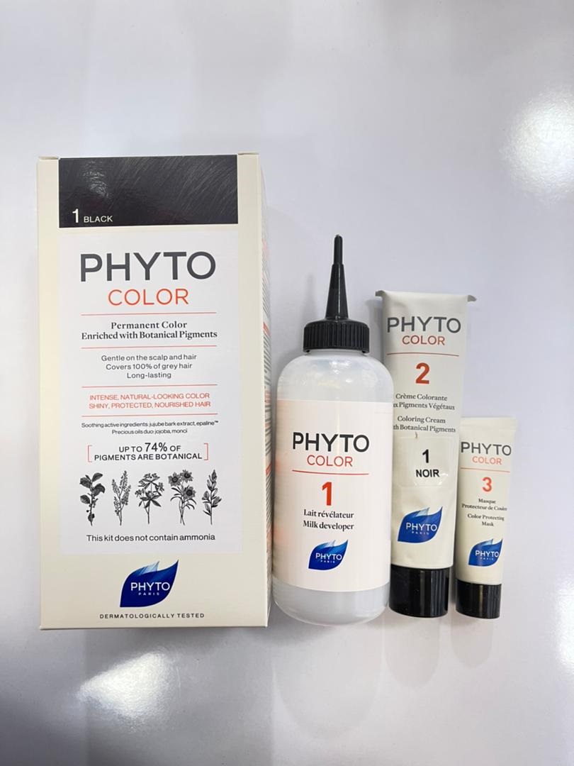 رنگ موی بدون آمونیاک فیتو کالر شماره 5 (جدید) | رنگ موی دائمی و گیاهی Phyto Phytocolor