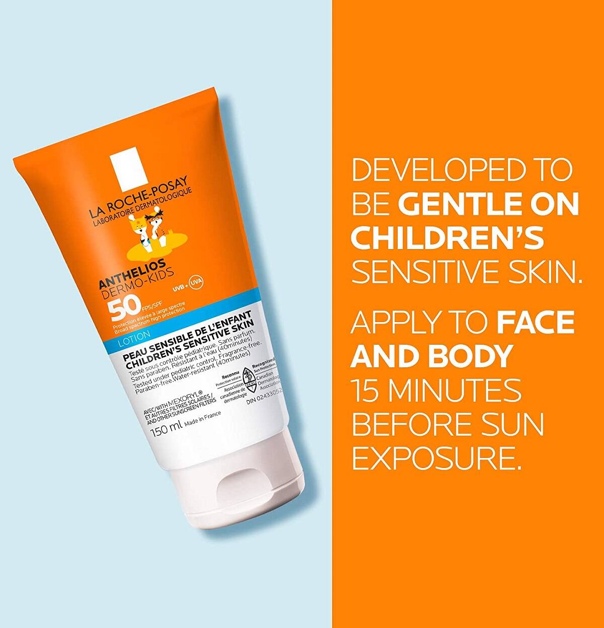 معرفی ضد آفتاب شیری بدون پارابن و عطر لاروش پوزای برای کودکان 3 سال به بالا