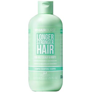 شامپو هیربرست Hairburst سبز ضد چربی، اسکالپ و شوره حجم 350ml | ضد ریزش، پاکسازی کف سر و بازسازی مو