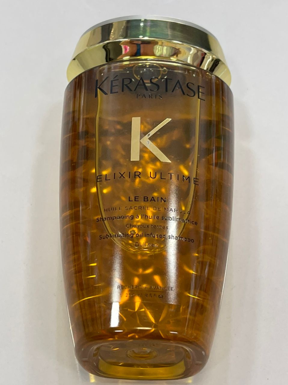 شامپو کراستاس Kerastase مدل الکسیر التایم Elixir Ultime حجم 250ml | درخشان‌کننده و نرم‌کننده قوی و ضخیم‌کننده تار مو