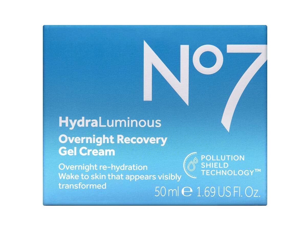 خرید و مشخصات ژل کرم شب No7 مدل Hydra Luminous
