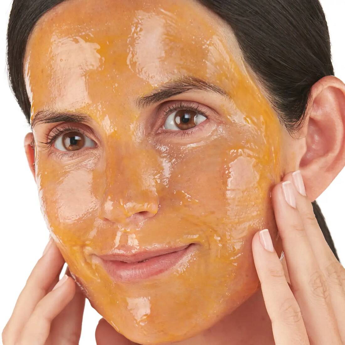 بافت کرم ماسک روشن کننده رسرفیسینگ No7 روی پوست