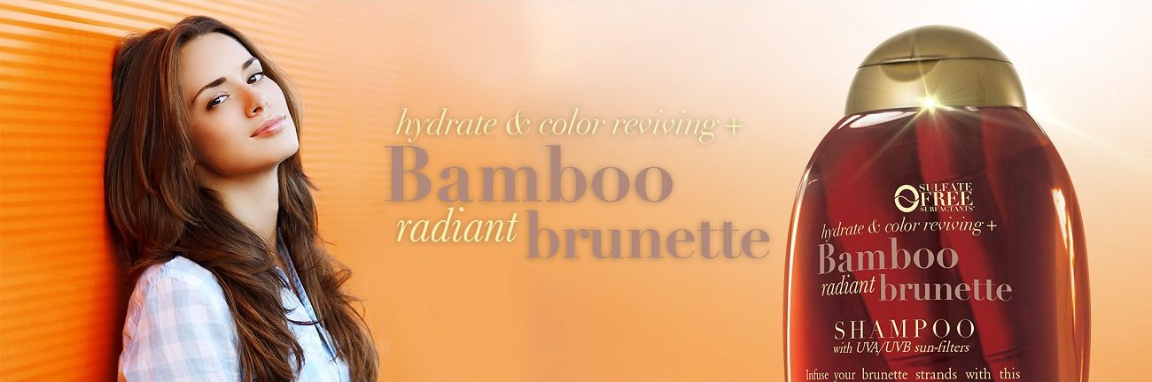 شامپو او جی ایکس OGX مدل بامبو قهوه‌ای Bamboo Brunette 