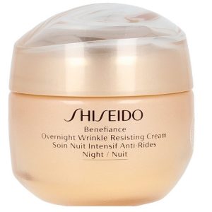 کرم شب ضد چروک و بازسازی پوست شیسیدو Shiseido مدل بنفیانس Benefiance حجم 50 و 15 میل