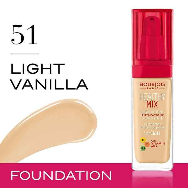 Bourjois Healthy Mix Foundation -51 Light Vanilla