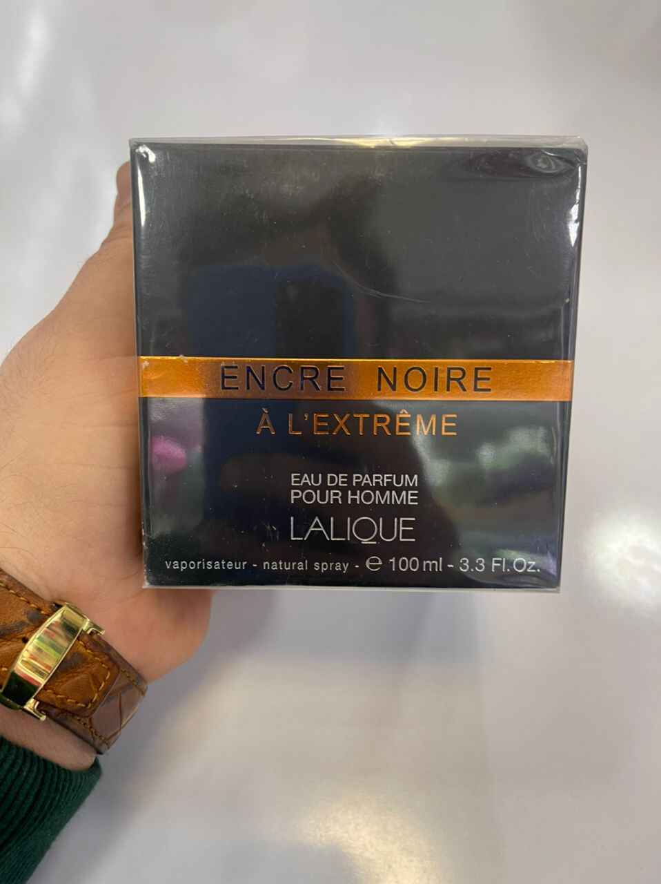 عطر ادکلن لالیک Lalique مدل انکر نویر ای ال اکستریم Encre Noire A L’Extreme حجم 100 میل|مردانه