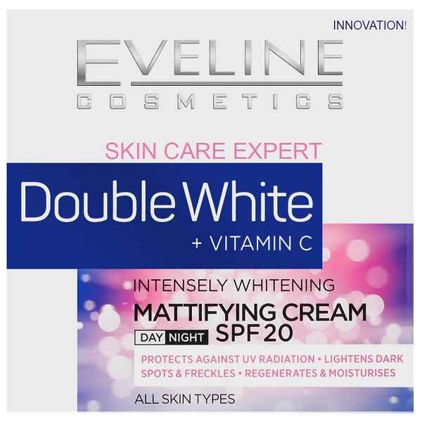 Eveline Double Whitening vitamin C Mattifying Cream (5)