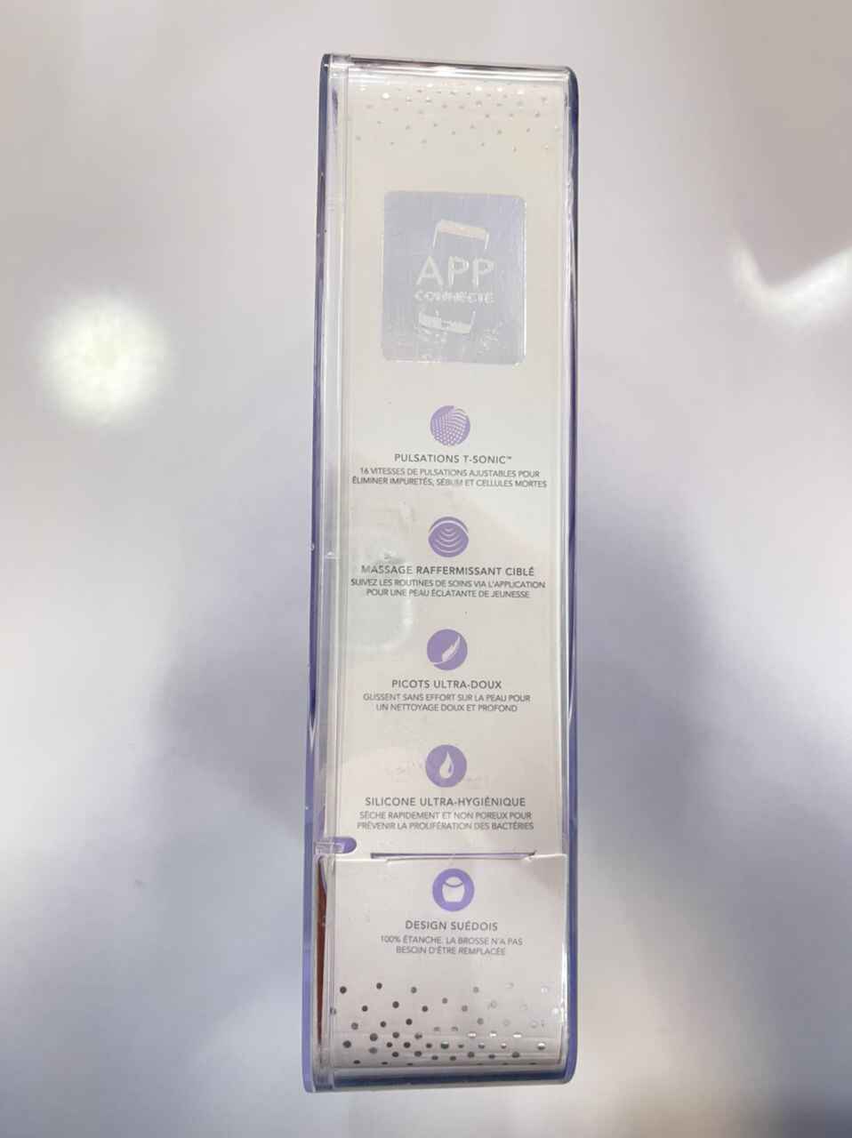 فیس براش فورئو FOREO مدل لونا LUNA 3 | پاکسازی صورت با فناوری T-SONIC، ضد چروک، رنگ بنفش