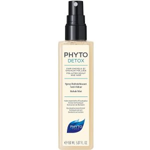 اسپری موی سر فیتو Phyto سری DETOX مدل REHAB MIST حجم 150 میل | آبرسان و شاداب کننده مو، ضد اسکالپ، آلودگی، بوی نامطبوع