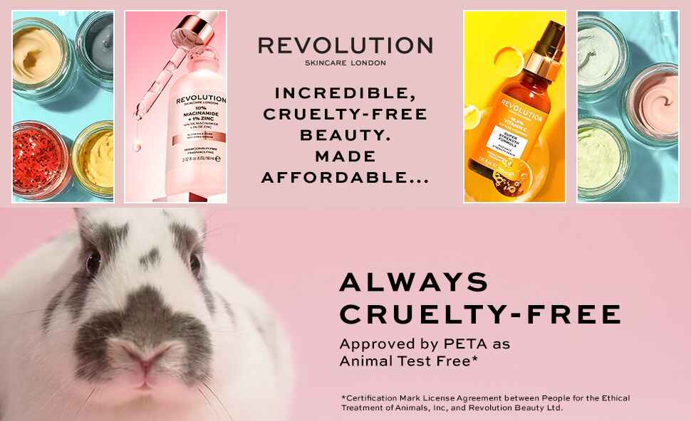 محصولات برند Revolution انگلیس بدون تست روی حیوانات Cruelty free
