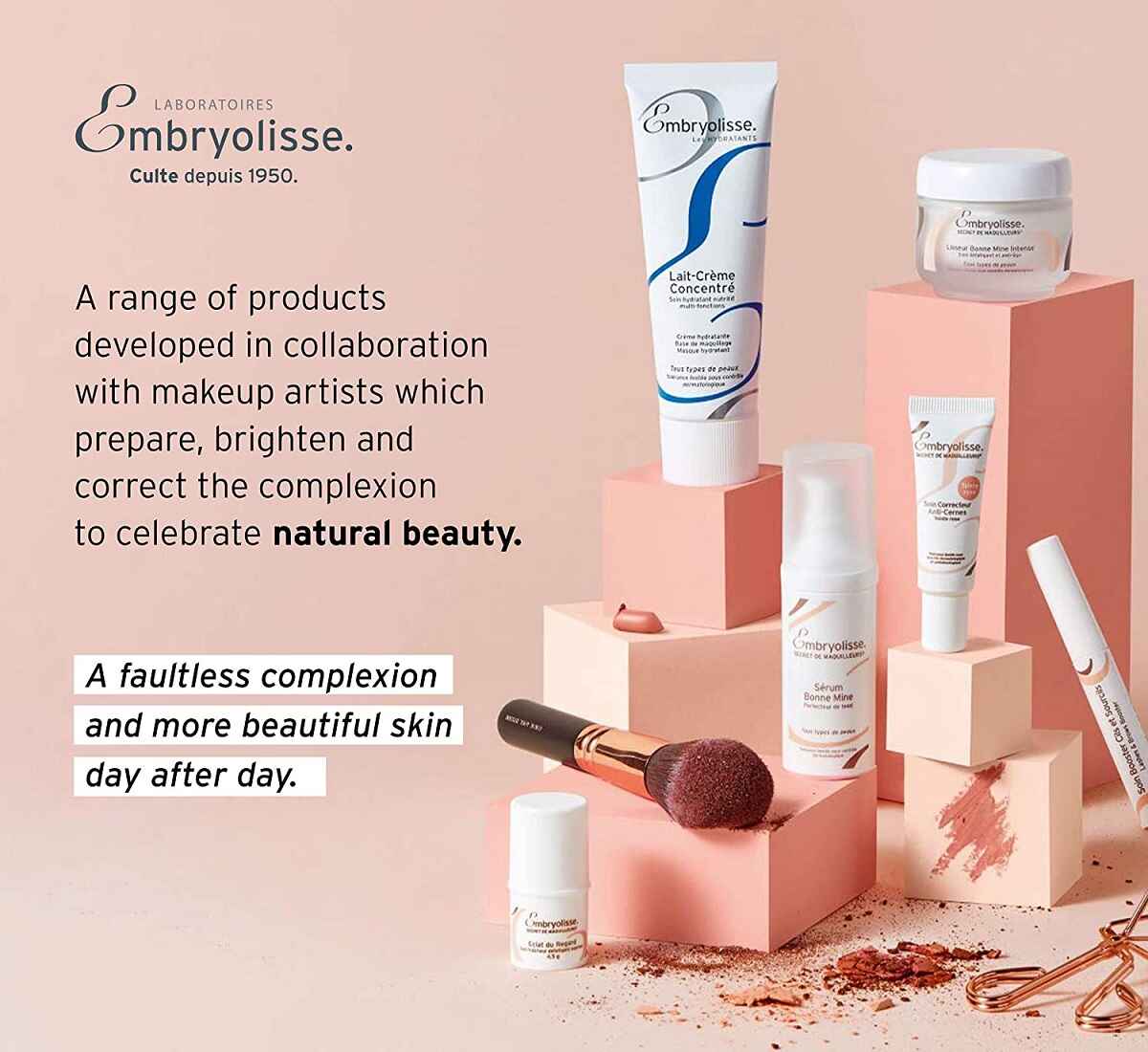 محصولات آرایشی با خواص درمانی و زیبایی برند Embryolisse فرانسه
