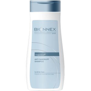 شامپو ضد شوره و ریزش بایونکس bionnex سری ارگانیکا Organica حجم 300 میل | انواع مو