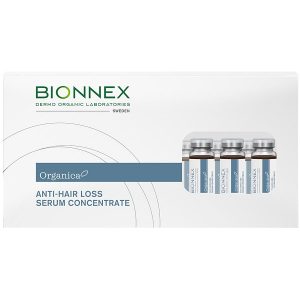 سرم ضد ریزش و رشد موی بایونکس bionnex سری ارگانیکا Organica | حجم 12 ویال 10میل