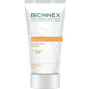 کرم ضد آفتاب بایونکس bionnex سری preventina | انواع پوست +SPF 50