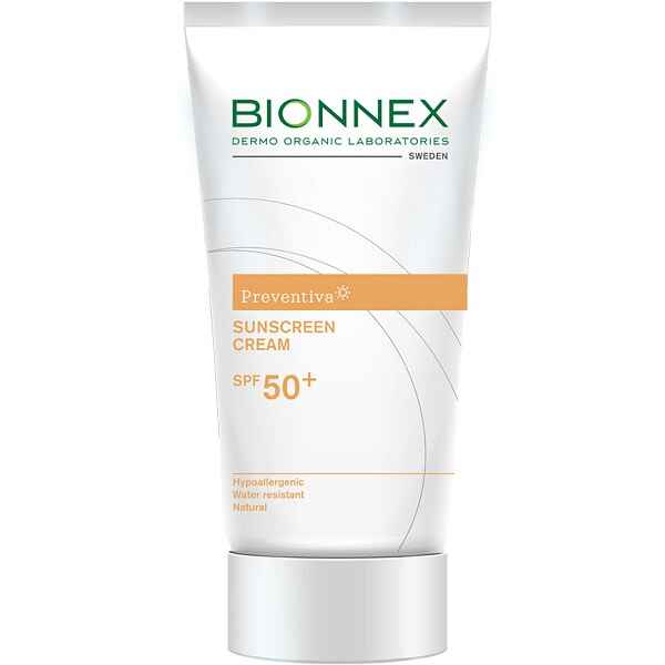 کرم ضد آفتاب بایونکس bionnex سری preventina | انواع پوست +SPF 50