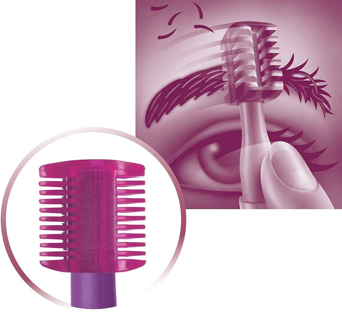 کاربرد اصلاح کننده و کوتاه کننده موی نواحی کوچک و باجزئیات صورت و ابرو اورجینال فیلیپس