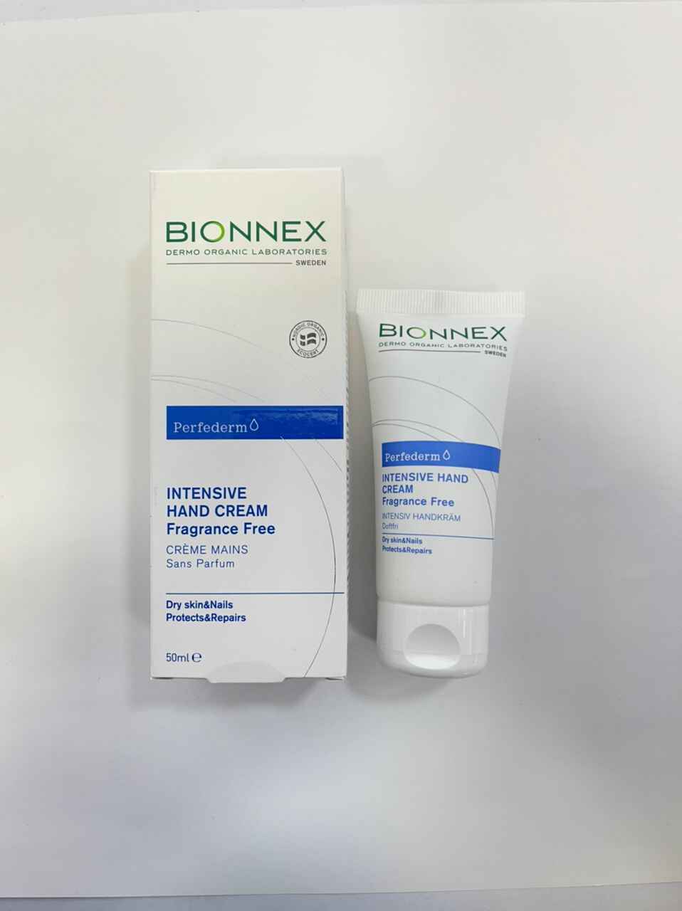 کرم دست بایونکس bionnex حجم 50 میل | پوست حساس بدون عطر