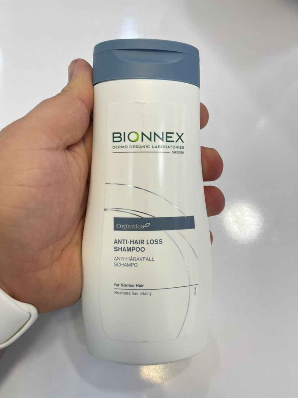 شامپو ضد ریزش بایونکس bionnex سری ارگانیکا Organica حجم 300 میل | موی نرمال