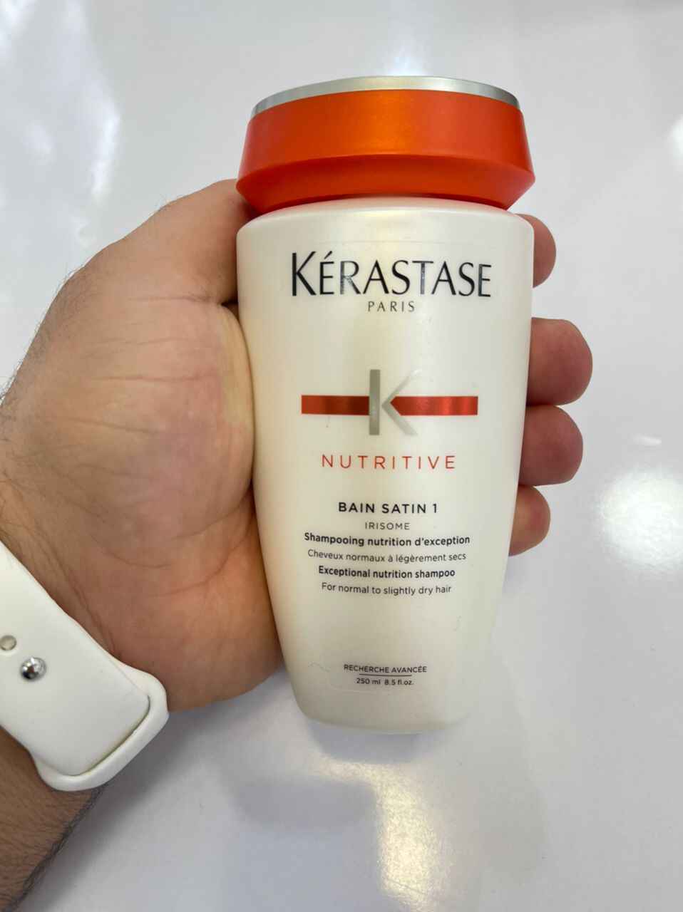 شامپو کراستاس Kerastase لاین نوترتیو Nutritive سری Bain Satin 2 حجم 250 میل | مغذی و ترمیم کننده قوی موی خشک و حساس