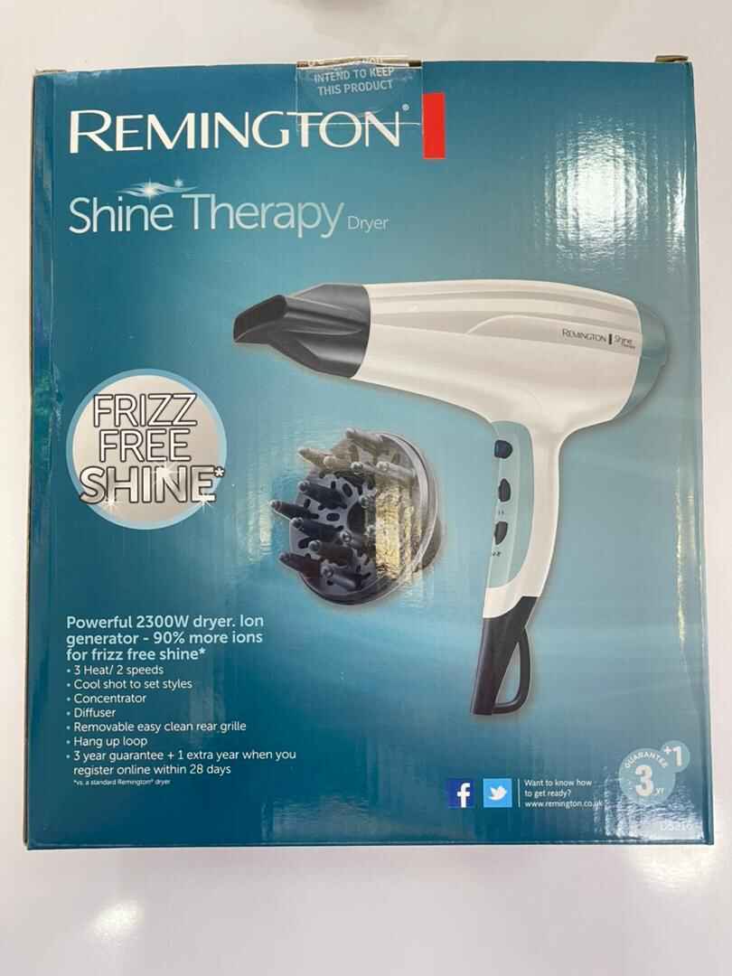 سشوار رمینگتون (Remington) مدل Shine Therapy | قدرت 2300 وات