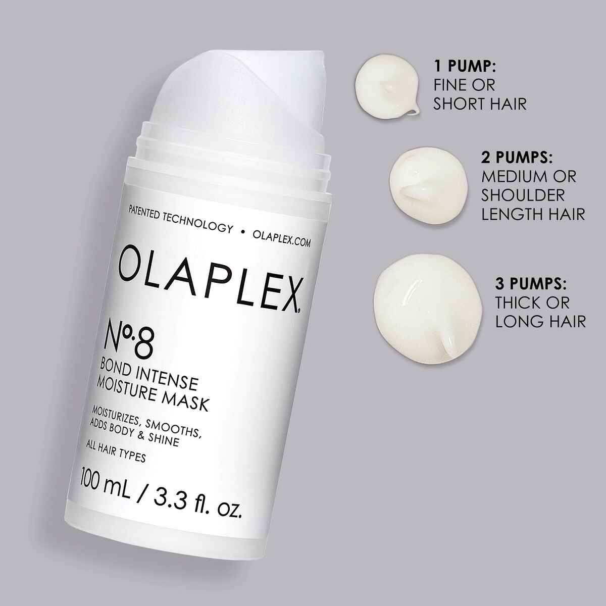 ماسک مو ترمیم کننده و آبرسان قوی شماره هشت OLAPLEX