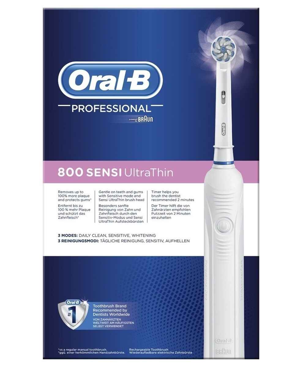 مسواک شارژی بزرگسال پروفشنال Oral-B مخصوص لثه و دندان‌های حساس