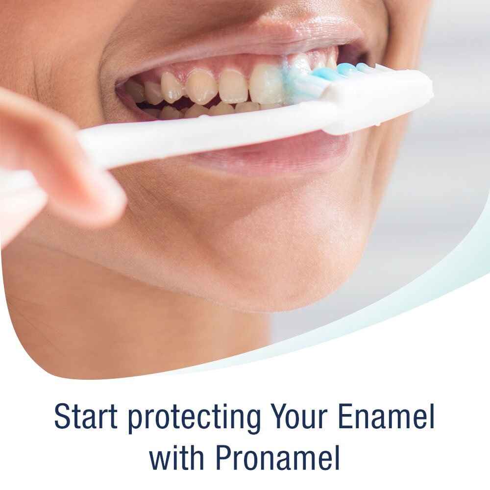برای محافظت از مینای دندان به طور تخصصی، از خمیردندان های حفاظتی پرونمل Sensodyne استفاده کنید