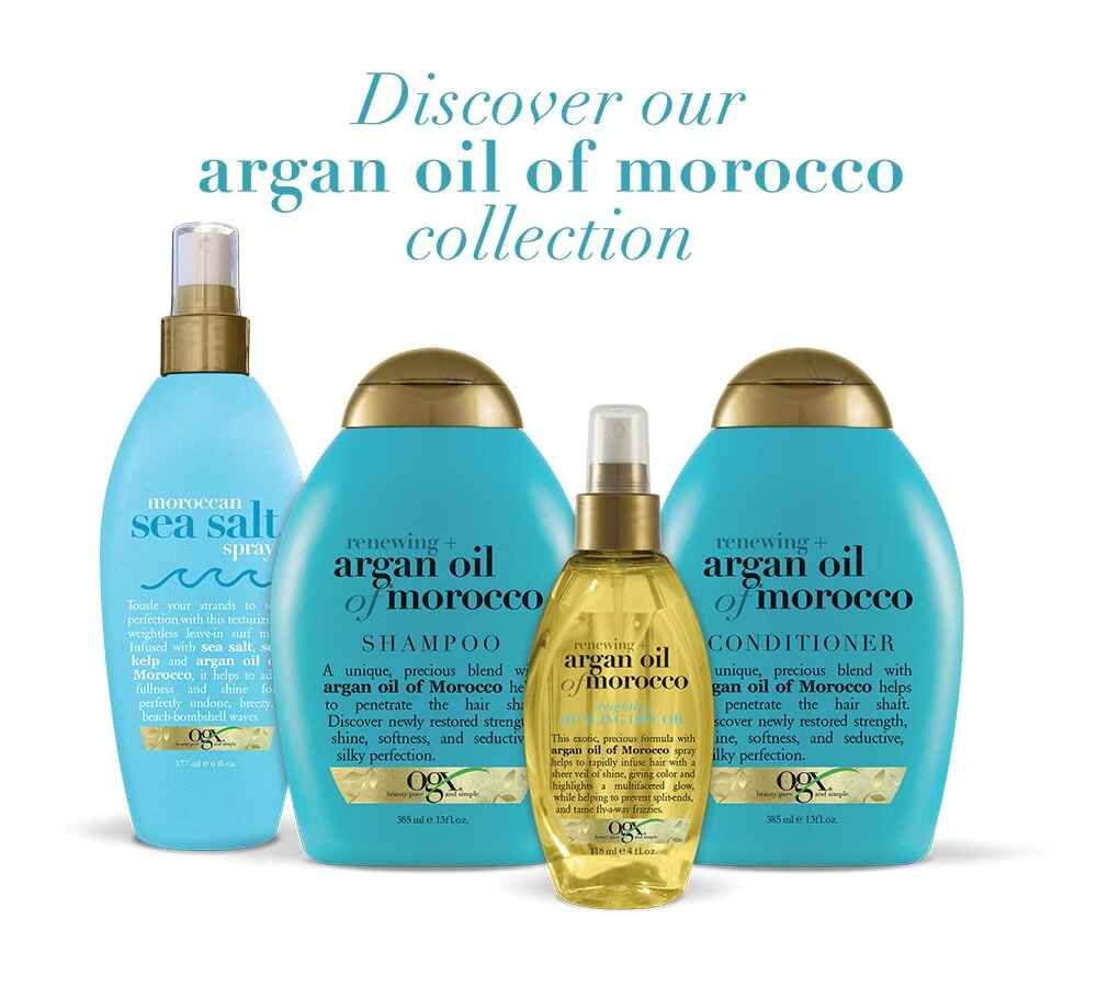 محصولات موی حاوی روغن آرگان مراکشی اورجینال برند OGX