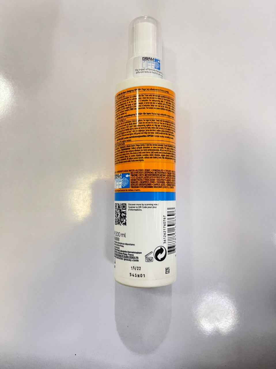 اسپری ضد آفتاب بچگانه لاروش پوزای LA ROCHE POSAY مدل آنتلیوس حجم 200 میل | ضد حساسیت و ضد آب
