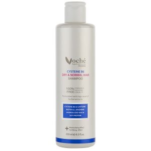 شامپو ضد ریزش موهای خشک وچه Voche حجم 250 میل حاوی سیستئین و ویتامین B6