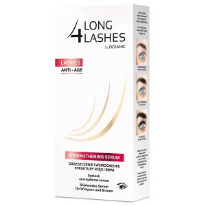 سرم ضد ریزش و رشد مژه و ابرو لانگ فور لش LONG4LASH مدل ANTI AGE | تقویت مژه در افزایش سن و شیمی درمانی