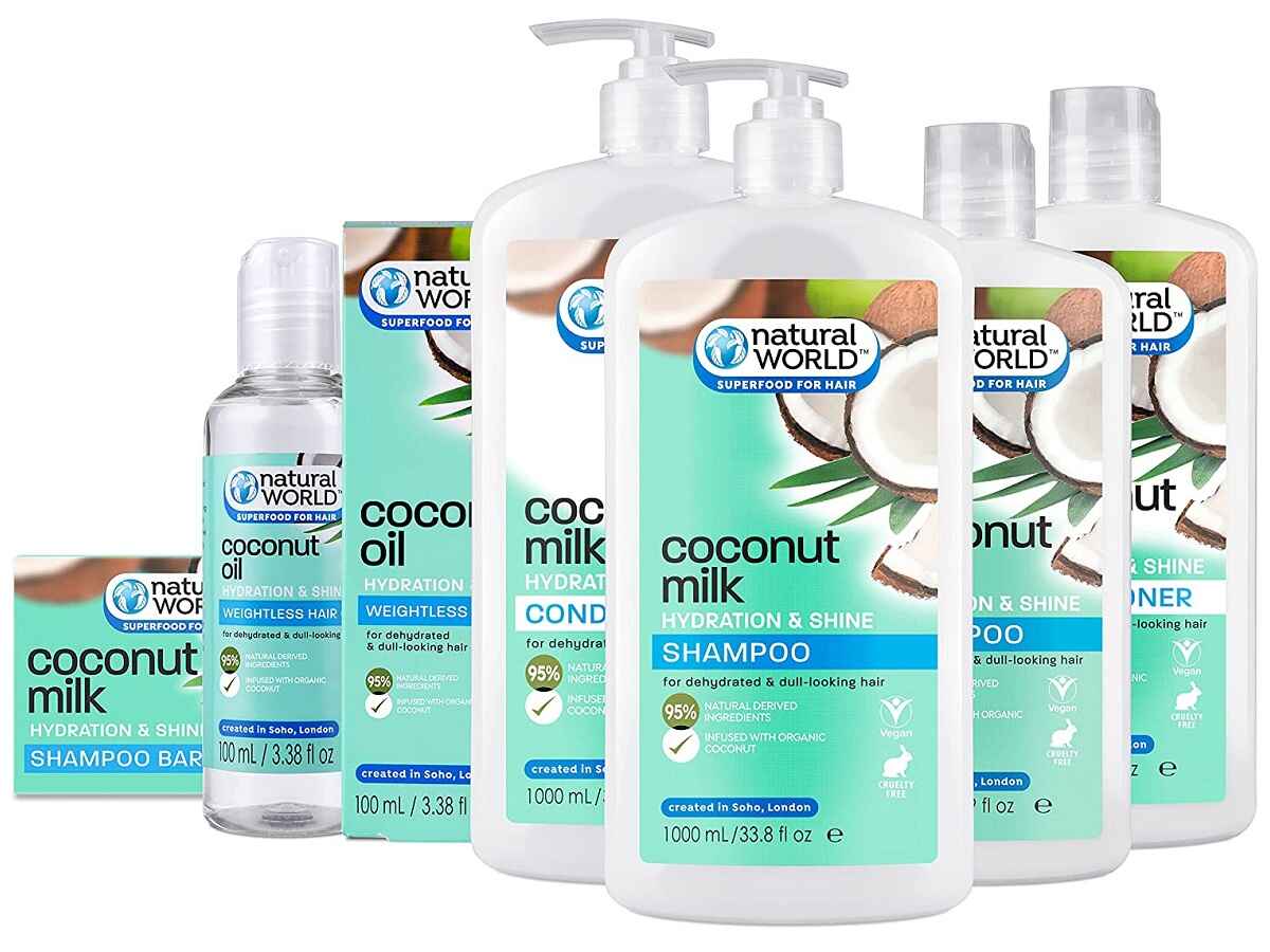 محصولات مراقبت از موی حاوی Coconut milk نچرال ورلد اورجینال