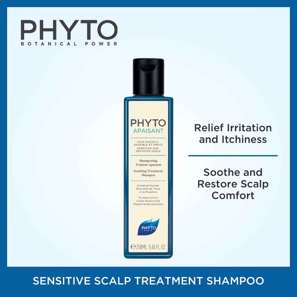 شامپو آبرسان و تسکین دهنده پوست سر خشک و حساس Phyto