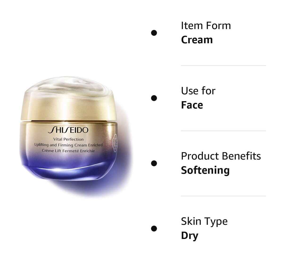 کرم ضدپیری و لیفت کننده پوست خشک Shiseido مدل پرفکشن
