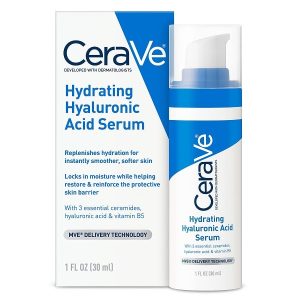 سرم آبرسان هیالورونیک اسید سراوی CeraVe حجم 30 میل | حاوی ویتامین B5، مناسب پوست خشک