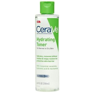 تونر آبرسان سراوی CeraVe حجم 200 میل | حاوی هیالورونیک اسید و سرامید، مناسب پوست خشک و نرمال