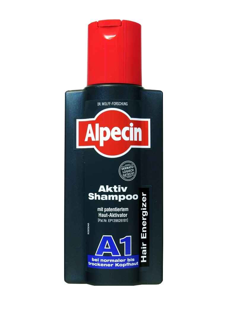 خرید شامپو مو نرمال و خشک آلپسین Alpecin مدل A1 اصل