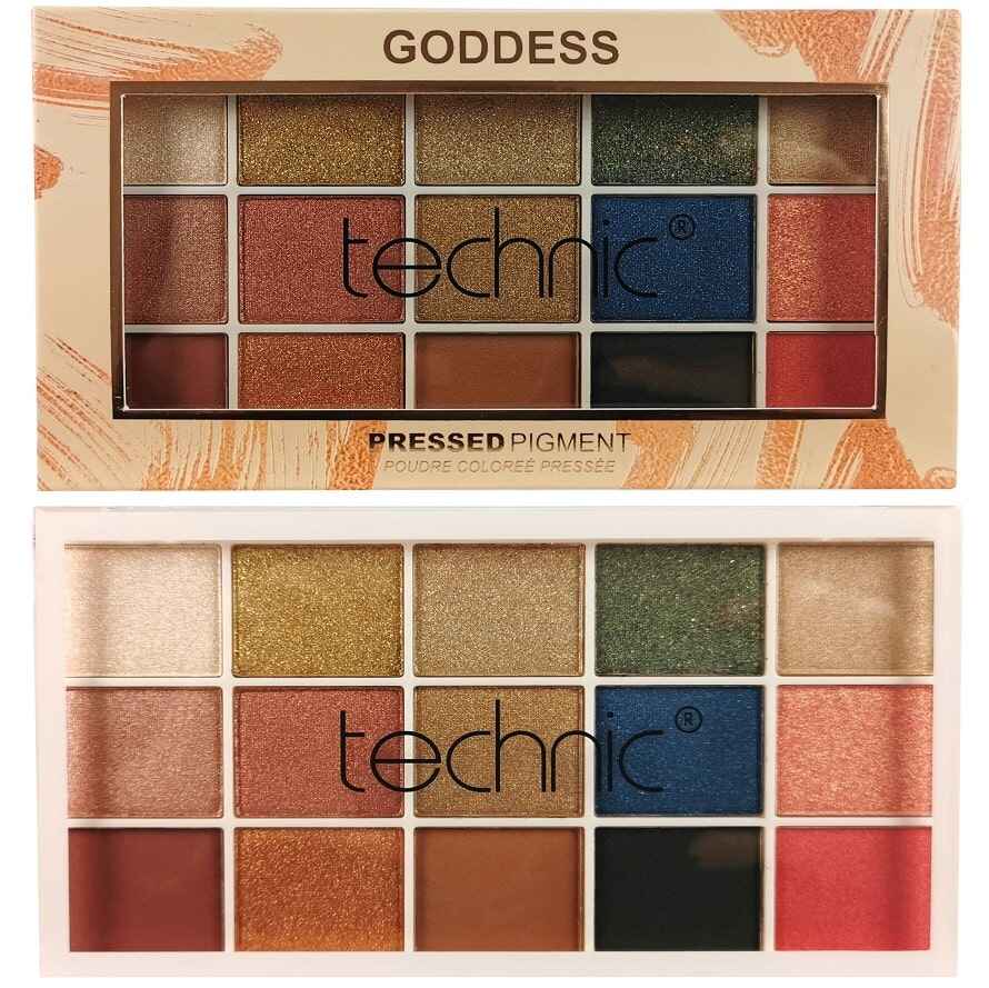 قیمت و خرید پالت سایه پانزده رنگ تکنیک Technic مدل Goddess