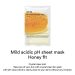 ماسک ورقه ای ابیب Abib مدل عسل Honey Fit سری Mild Acidic PH حجم 30 میلی‌لیتر