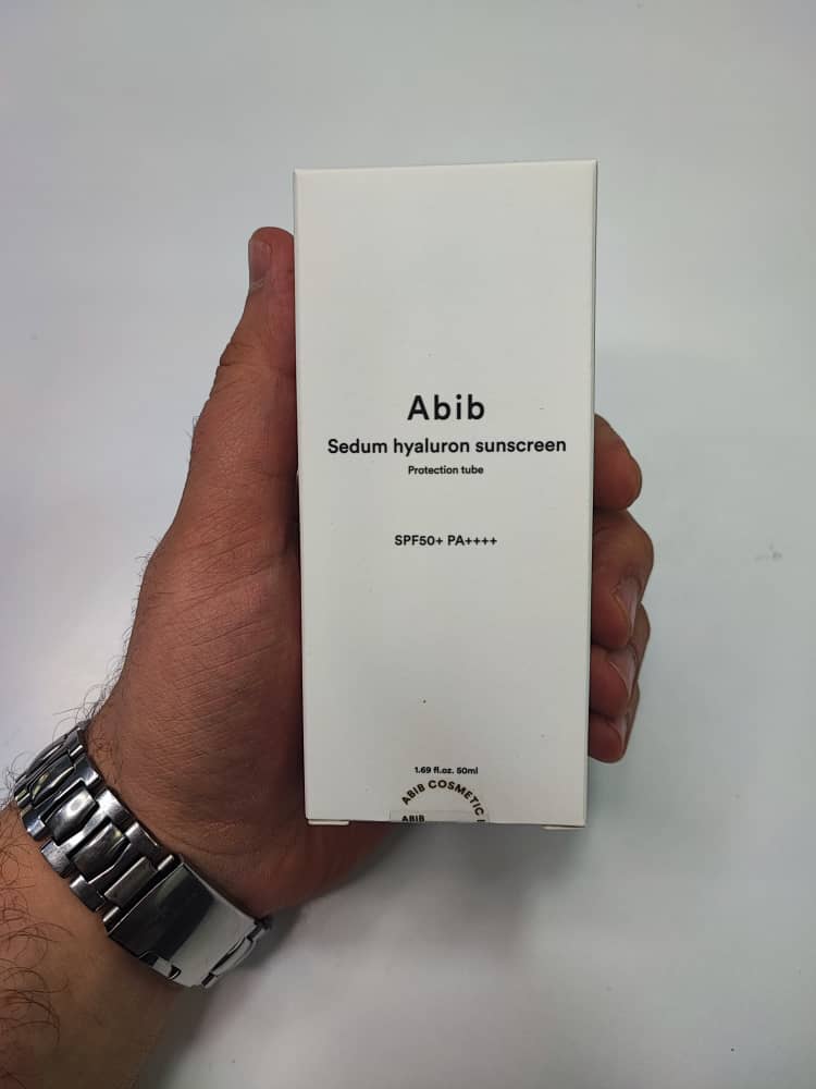 کرم ضد آفتاب ابیب Abib سری SEDUM HYALURON حجم 50 میلی‌لیتر | SPF50+